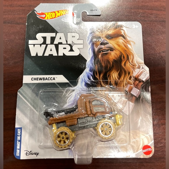 Hot Wheels Character Cars - Star Wars Chewbacca (BBHGY06) - Picture 1 of 4